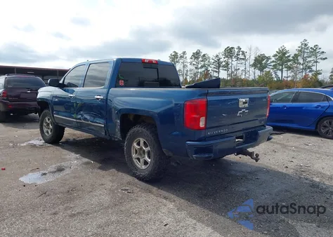 2017 Chevrolet Silverado 1500 2Lz из США, поврежденный, VIN 3GCUKSEC3HG352510